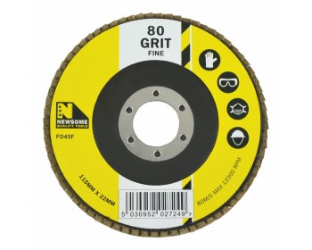 80 Grit Aluminium Oxide Flap Disc 